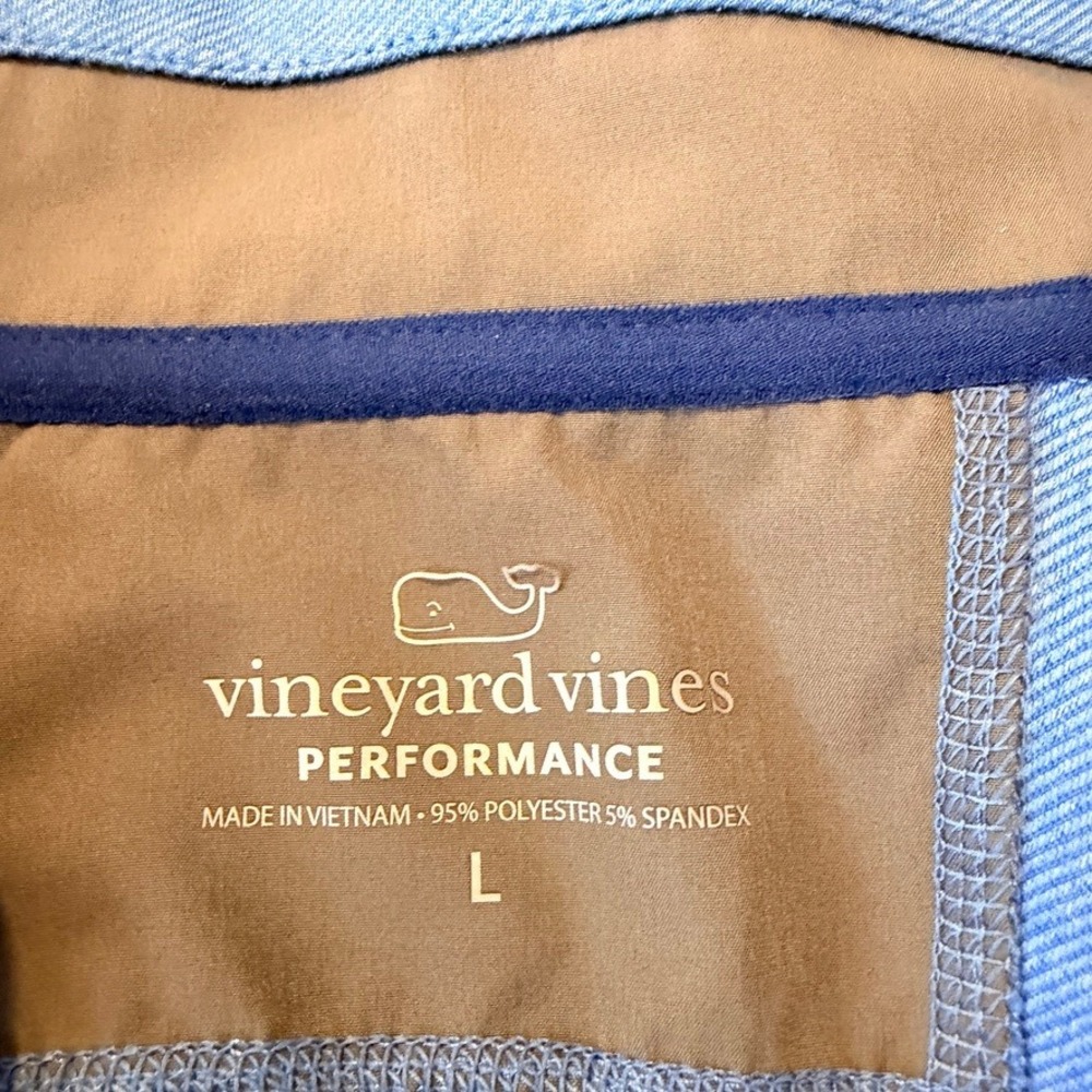 Lot of 3 Vineyard Vines Performance 1/4 Zip Pullovers Mens L Blue Red Grey - Picture 6 of 13